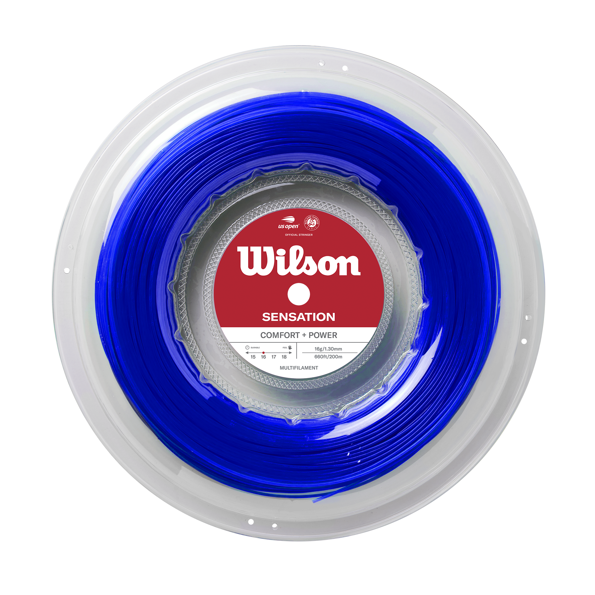 Cuerda para Raqueta Sensation Reel Azul