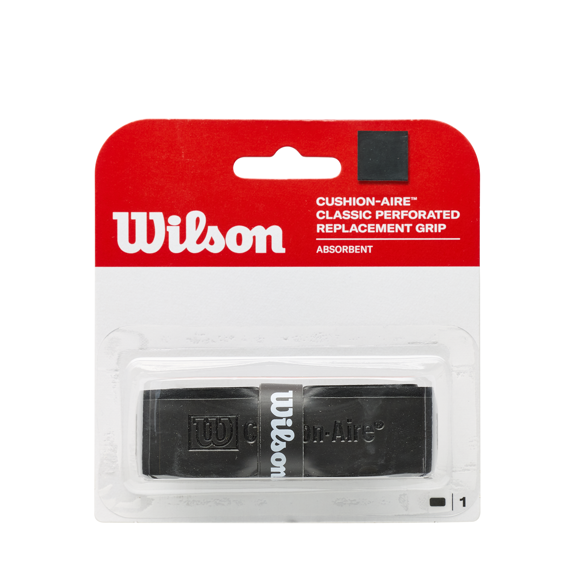 Grip para Raqueta Cushion-Aire Classic Perforada Negra